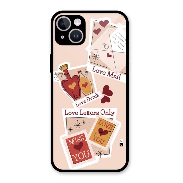 Love Language Glass Back Case for iPhone 14 Plus