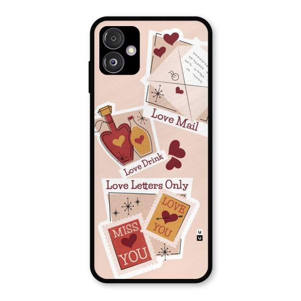 Love Language Metal Back Case for Galaxy F14