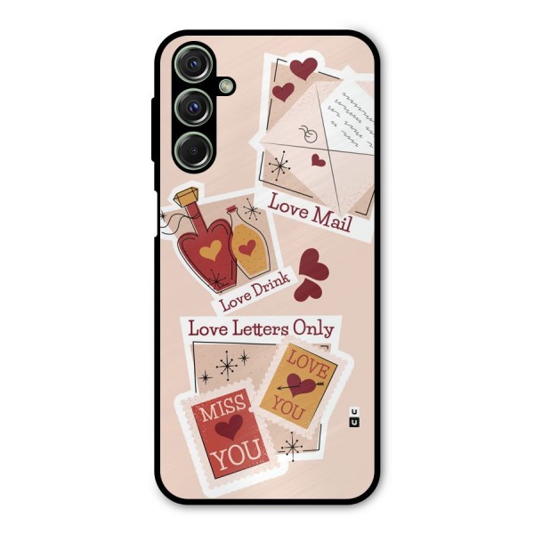 Love Language Metal Back Case for Galaxy F34