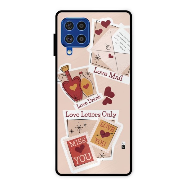 Love Language Metal Back Case for Galaxy F62