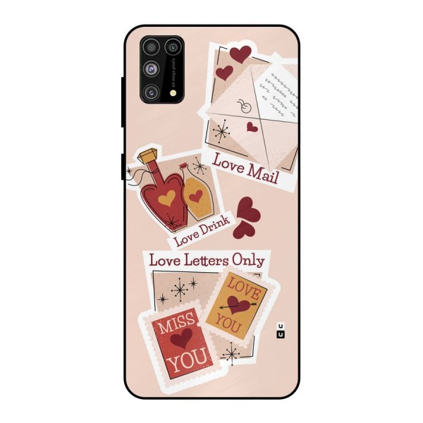 Love Language Metal Back Case for Galaxy M31