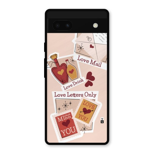 Love Language Metal Back Case for Google Pixel 6a