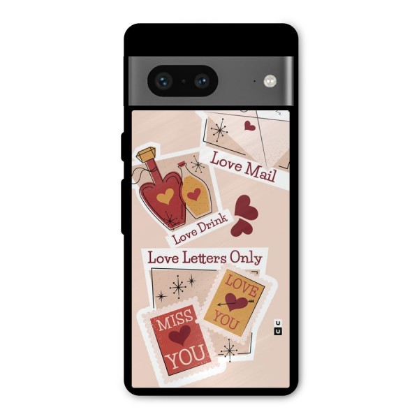 Love Language Metal Back Case for Google Pixel 7