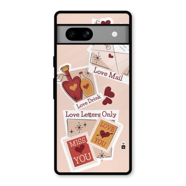 Love Language Metal Back Case for Google Pixel 7a