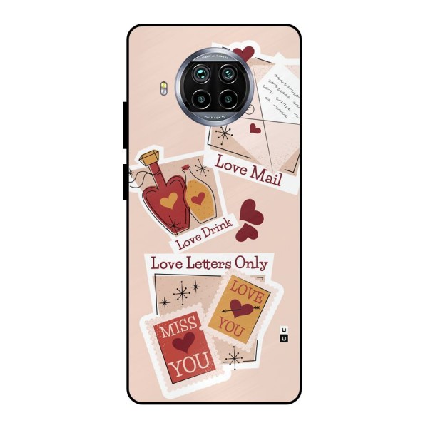 Love Language Metal Back Case for Mi 10i