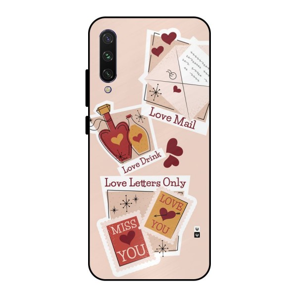 Love Language Metal Back Case for Mi A3