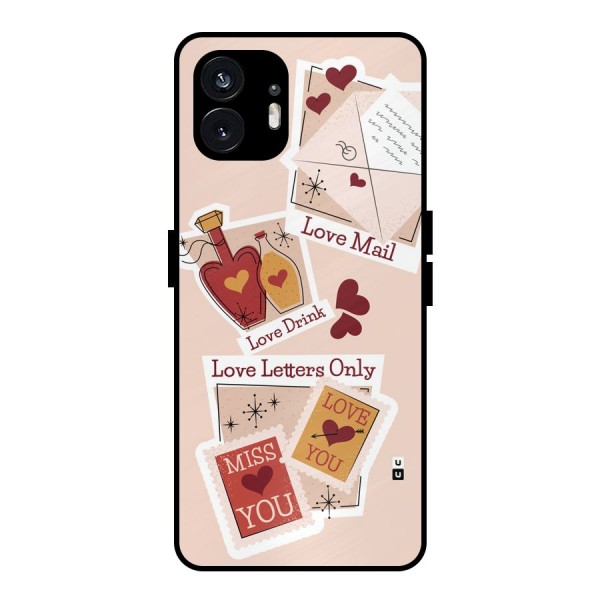 Love Language Metal Back Case for Nothing Phone 2