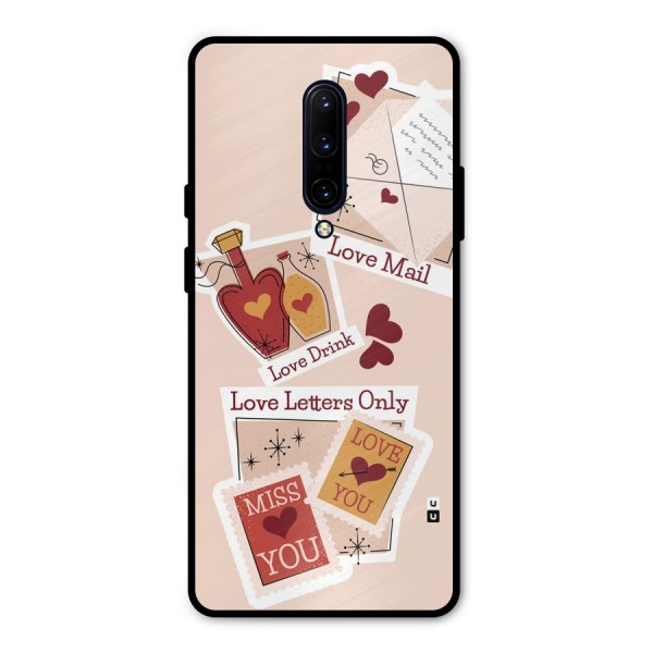 Love Language Metal Back Case for OnePlus 7 Pro