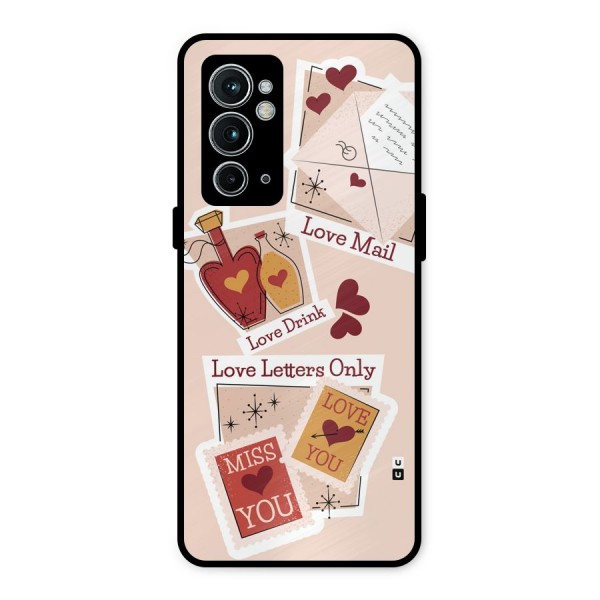 Love Language Metal Back Case for OnePlus 9RT 5G