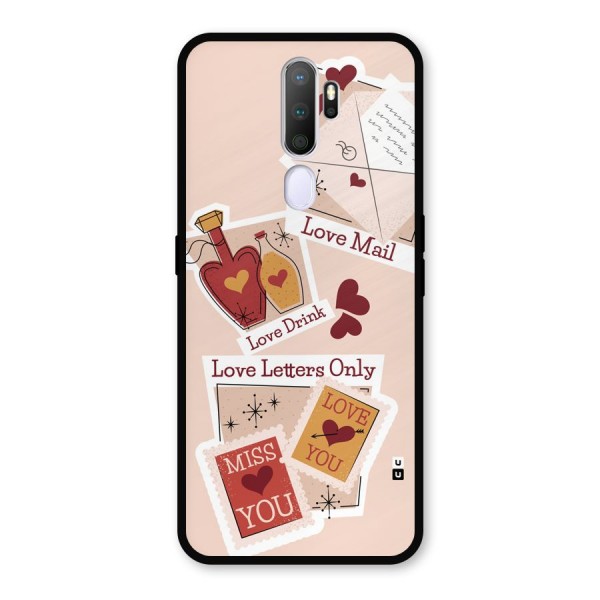 Love Language Metal Back Case for Oppo A9 (2020)