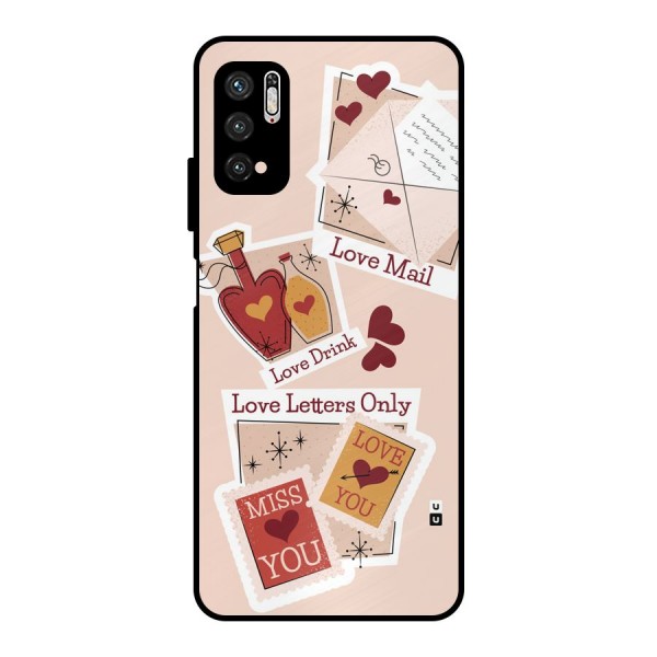 Love Language Metal Back Case for Poco M3 Pro 5G