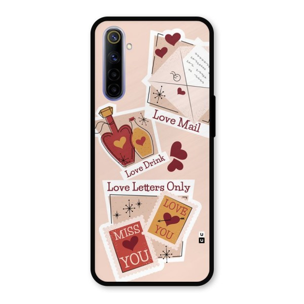 Love Language Metal Back Case for Realme 6