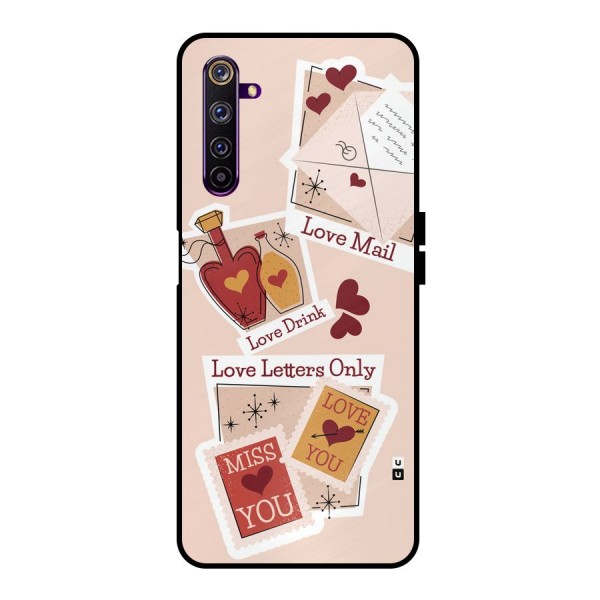 Love Language Metal Back Case for Realme 6 Pro