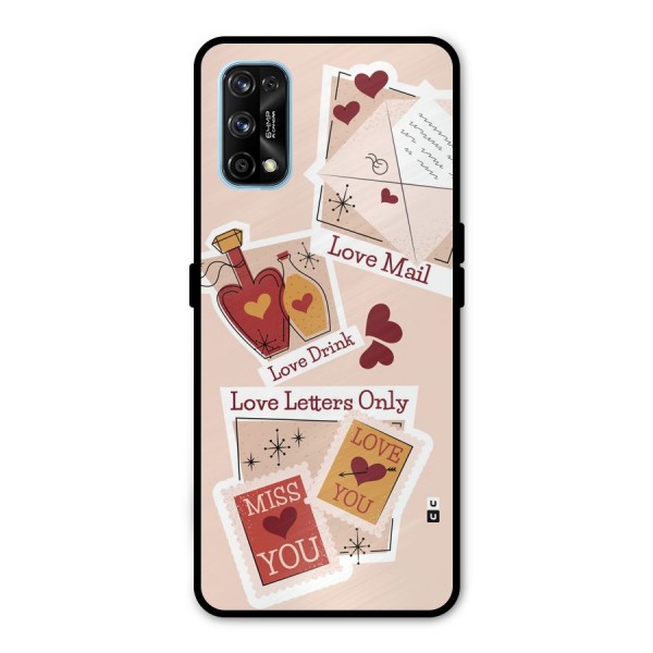 Love Language Metal Back Case for Realme 7 Pro