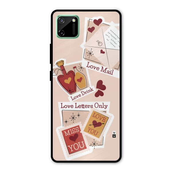 Love Language Metal Back Case for Realme C11