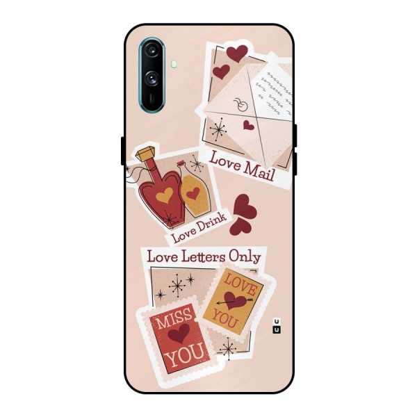 Love Language Metal Back Case for Realme C3