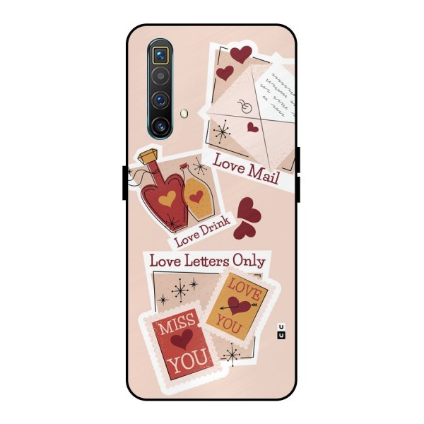 Love Language Metal Back Case for Realme X3 SuperZoom