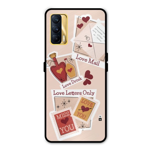 Love Language Metal Back Case for Realme X7