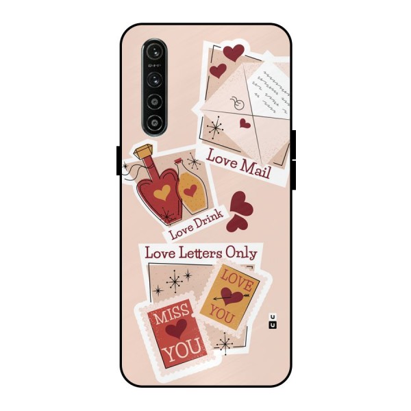 Love Language Metal Back Case for Realme XT