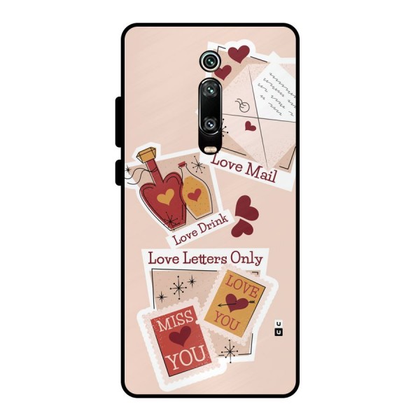 Love Language Metal Back Case for Redmi K20 Pro