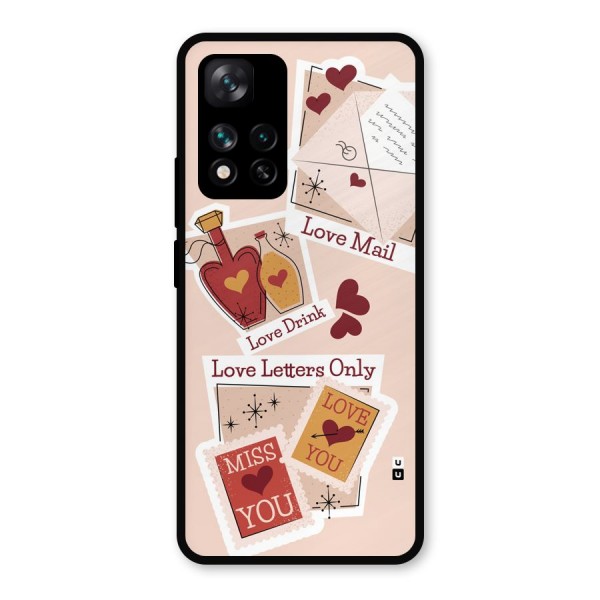 Love Language Metal Back Case for Xiaomi 11i Hypercharge 5G