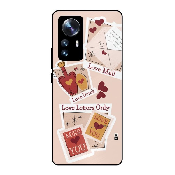 Love Language Metal Back Case for Xiaomi 12 Pro