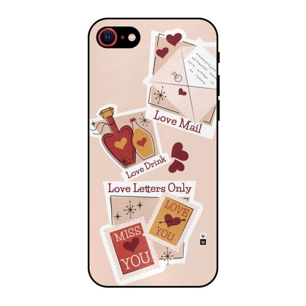 Love Language Metal Back Case for iPhone 7