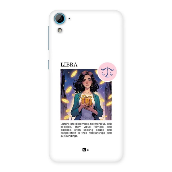 Love Libra Back Case for Desire 826