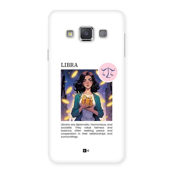 Love Libra Back Case for Galaxy A3