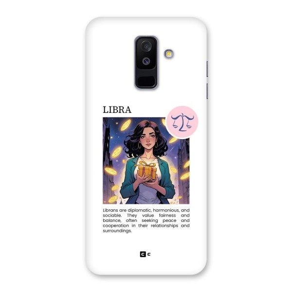 Love Libra Back Case for Galaxy A6 Plus