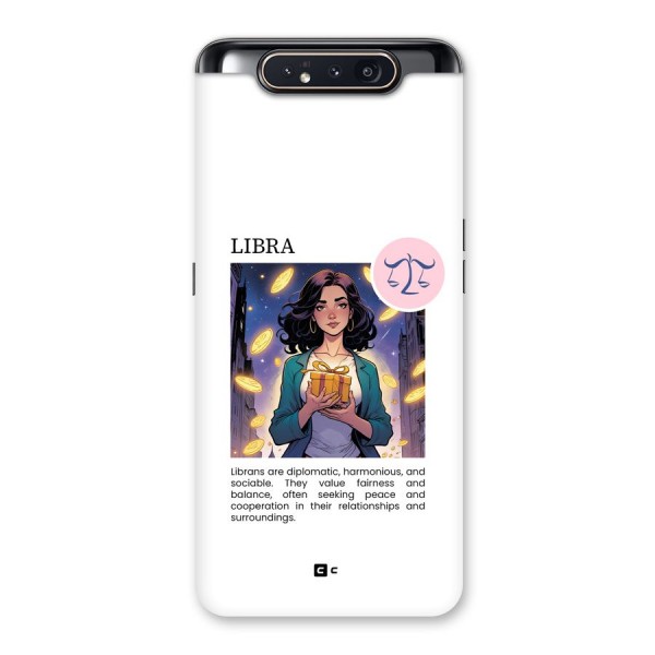 Love Libra Back Case for Galaxy A80