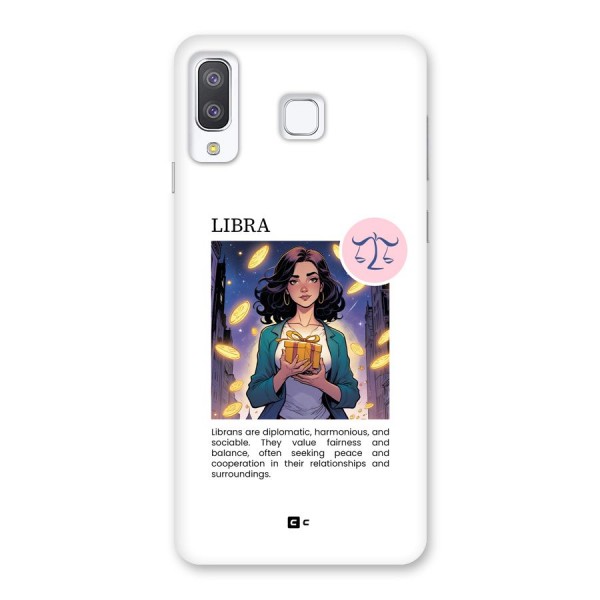 Love Libra Back Case for Galaxy A8 Star