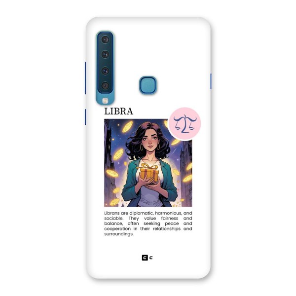 Love Libra Back Case for Galaxy A9 (2018)