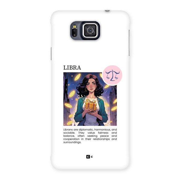 Love Libra Back Case for Galaxy Alpha