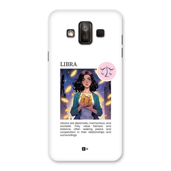 Love Libra Back Case for Galaxy J7 Duo