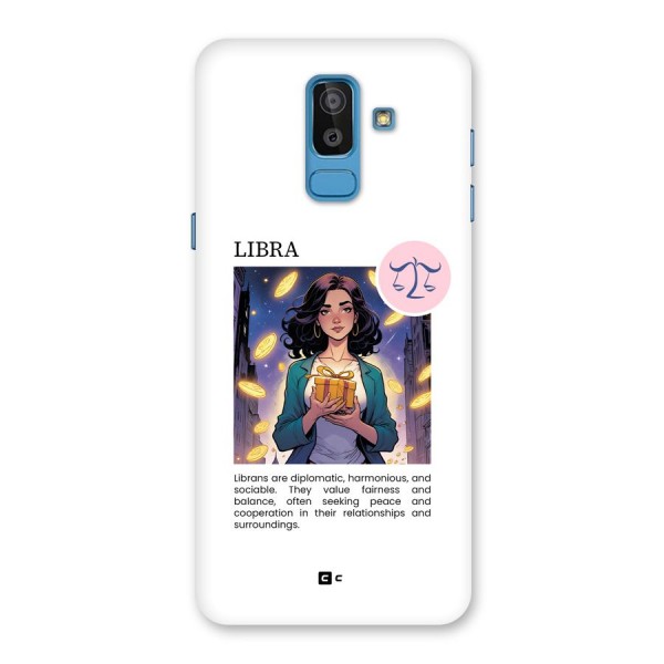 Love Libra Back Case for Galaxy J8