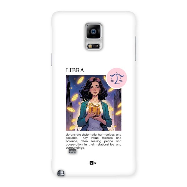 Love Libra Back Case for Galaxy Note 4