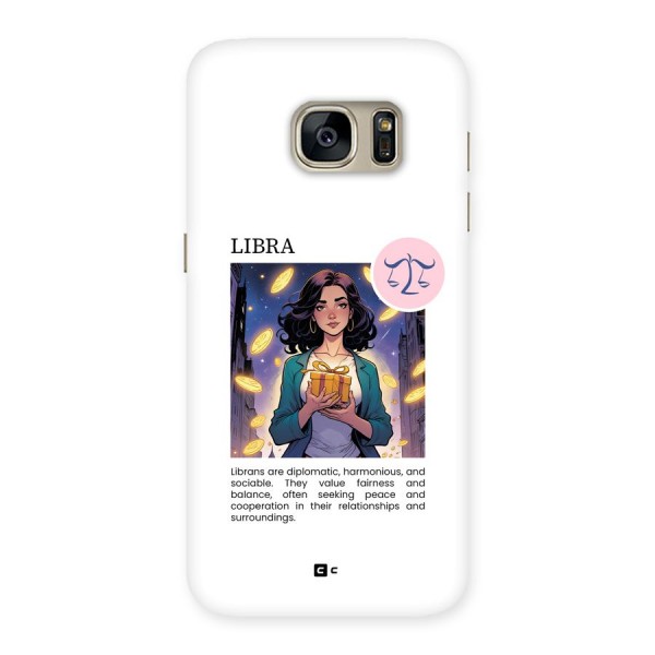 Love Libra Back Case for Galaxy S7