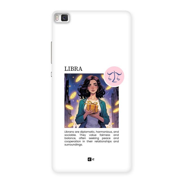 Love Libra Back Case for Huawei P8