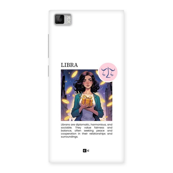 Love Libra Back Case for Mi3