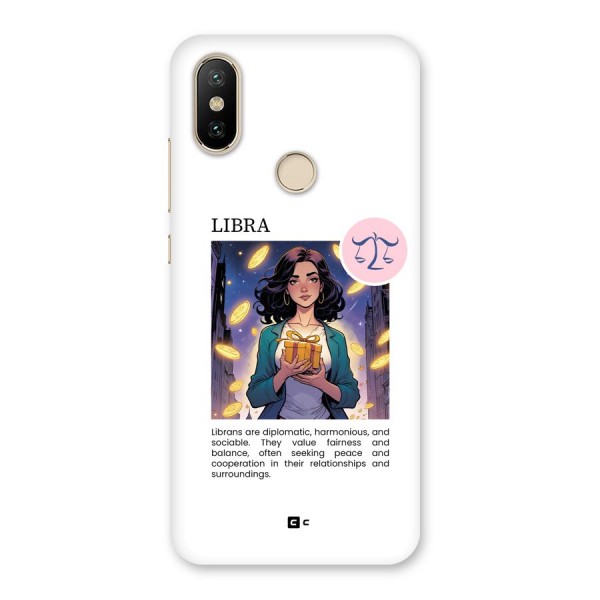 Love Libra Back Case for Mi A2