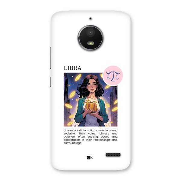 Love Libra Back Case for Moto E4