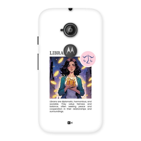 Love Libra Back Case for Moto E 2nd Gen