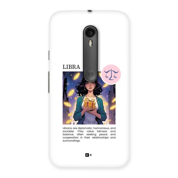 Love Libra Back Case for Moto G3