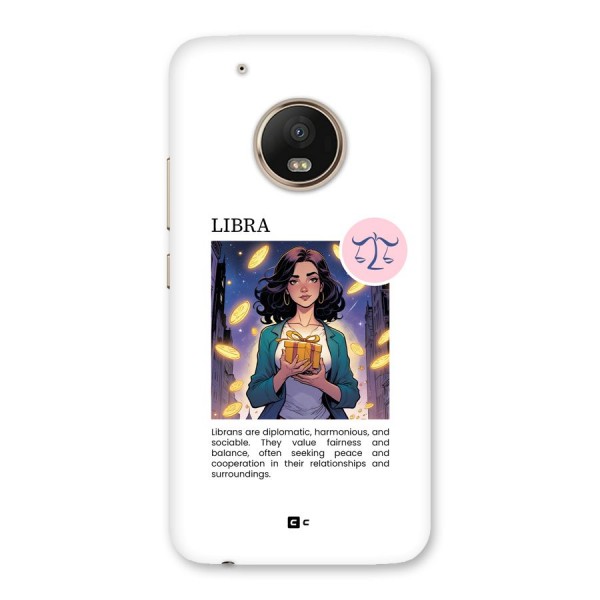 Love Libra Back Case for Moto G5 Plus