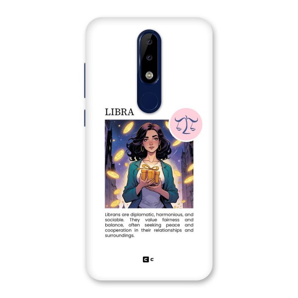 Love Libra Back Case for Nokia 5.1 Plus