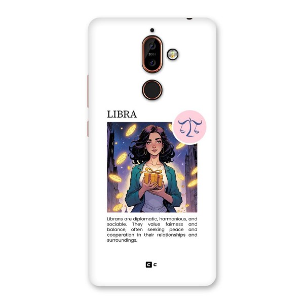 Love Libra Back Case for Nokia 7 Plus