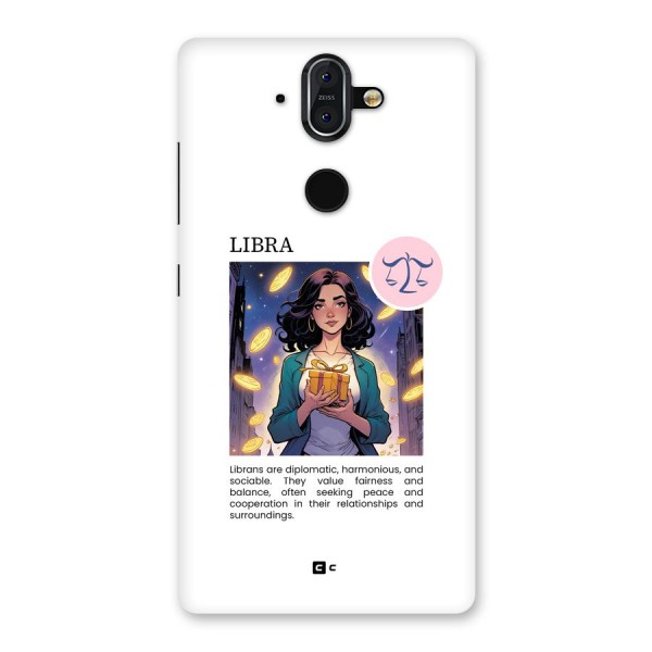 Love Libra Back Case for Nokia 8 Sirocco