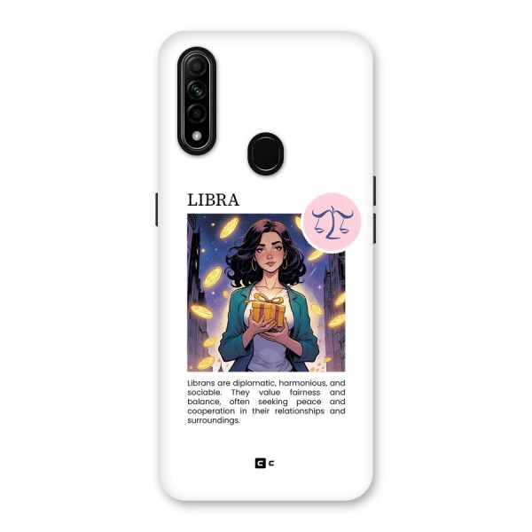 Love Libra Back Case for Oppo A31