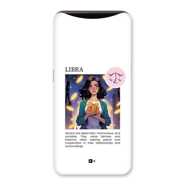 Love Libra Back Case for Oppo Find X